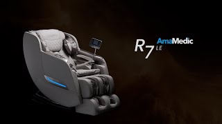 Amamedic R7 LE Massage Chair Feature Video [upl. by Terag]