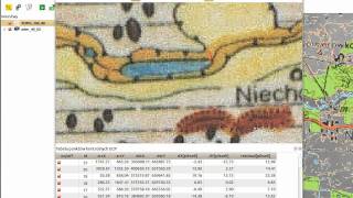 QGIS  kalibracja mapy rastrowej o nieznanym odwzorowaniu i dużym zniekształceniu [upl. by Monie612]