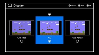 NES CLASSIC EDITION Display Settings Comparison BEST GAME SETTINGS [upl. by Elaynad134]