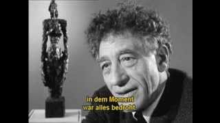 Alberto Giacometti  Ein Mensch unter Menschen 1963 franzdeutsch [upl. by Lothaire598]