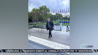 Strasburgo il Presidente Roberti al Consiglio dEuropa per 75° anniversario [upl. by Walkling]