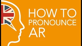 How to pronounce AR [upl. by Schrick743]