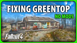 Fallout 4  Greentop Nursery Raider Outpost [upl. by Neelsaj423]