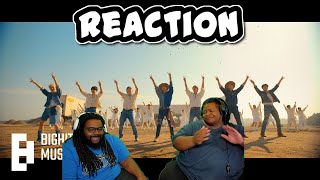 BTS  Permission to Dance Official MV REACTION [upl. by Cerallua]