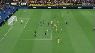 🟢🟡 FC NANTES VS 🟣⚫ PSG  SUPERCOPA FECHA 1  FIFA 23 [upl. by Fern]