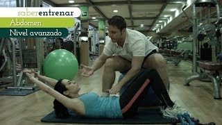 Cómo hacer correctamente Abdominales en nivel avanzado [upl. by Andrus]