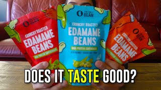 Taste Testing The Dry Roasted Edamame Beans Keto Snacks [upl. by Dnartreb]