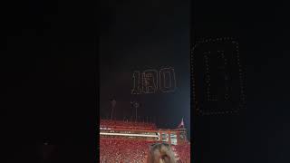 Texas Longhorns drone show shorts texas longhorns drone football [upl. by Cressida880]