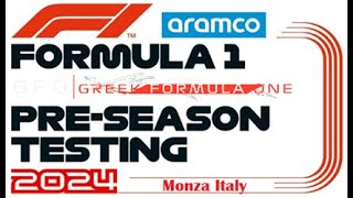 F1 24 GFO PRESEASON TESTING MONZA [upl. by Namwob]