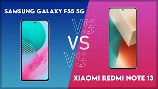 Samsung Galaxy F55 5G vs Xiaomi Redmi Note 13 Technical Comparison [upl. by Kenney]