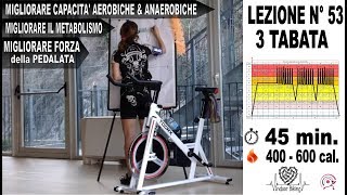 Lezione Spinning  Indoor Cycling Allenamento ad Alta Intensità per Aumentare la Forza Lez n° 53 [upl. by Wrightson361]