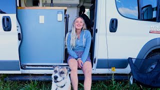 SOLO FEMALE’ ENGINEERS highsecurity VAN CONVERSION  How she keeps vanlife safe 🔒 [upl. by Mireielle]