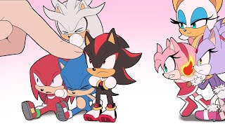 SONIC CHIBI VS FINGER COMPLETE EDITION [upl. by Anassor]