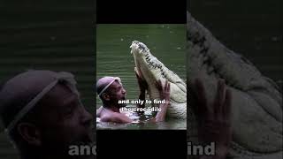 The Man Who Swims With Crocodile [upl. by Oshinski]