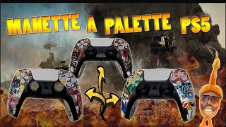 Tuto FABRIQUER MANETTE A PALETTE PS5 FULL CUSTOM [upl. by Oralla]