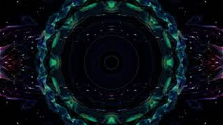 Cosmic Rings Animated Kaleidoscope Screensaver w No Sound [upl. by Gilead57]