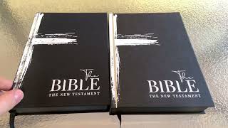 A Bible with BLACK PAGES Check out this monochrome New Testament [upl. by Hoeve]