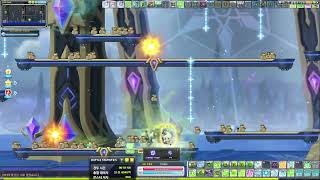 MapleStory New Age Wind Breaker Hunting at Battleship Arteria Top Floor Passageway 6 [upl. by Swerdna]