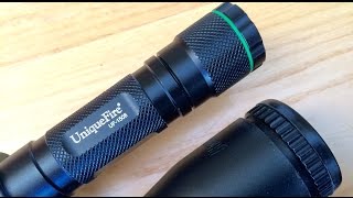 The best IR torch the Uniquefire 1508 IR torch [upl. by Annaeel587]