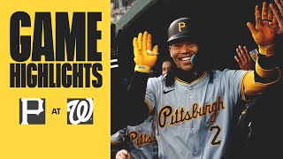 Connor Joe Homers In Win  Pirates vs Nationals Highlights 4424 [upl. by Chiquita645]