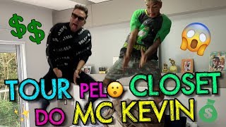 TOUR PELO CLOSET DO MC KEVIN  MatheusMazzafera [upl. by Samal]