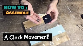 How to Change a Clock Movement [upl. by Irrab]