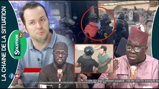 SA NDIOGOU LI POLICIER BI WAKH JOURNALISTE FRANCAIS BIBAYE ASSANE RAILLE [upl. by Arawaj]