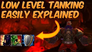 How To Easily Tank At A Low Level  WoW Classic [upl. by Sisak]