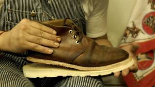 Red Wing Chukka Boot Resole 20 [upl. by Inaoj249]