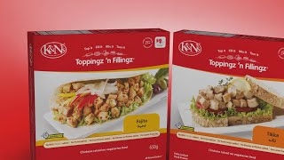 KampNs Toppingz n Fillingz®  Tikka amp Fajita [upl. by Coriss]