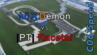 C06 Speed  Comparison WaveÐemon vs PT Raceta  Trackmania Nations Forever [upl. by Tarttan]