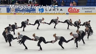 Marigold IceUnity  Short Program 202223  Finlandia Trophy 🥈 [upl. by Aljan545]