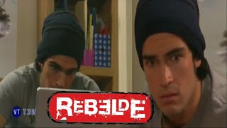 Rebelde ¡Miguel ve el video de Sabrina  Escena C82C83 [upl. by Shermie]