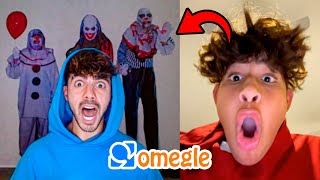 LOS PAYASOS DE LA DEEP WEB ENTRAN A OMEGLE [upl. by Swithbert]