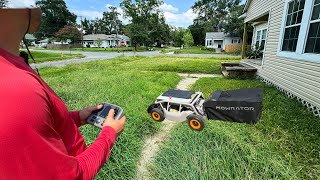 REMOTECONTROLLED MOWER takes on OVERGROWN MESS [upl. by Behrens]