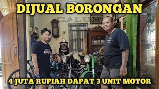 KOLEKSINYA DIJUAL BORONGAN 4 JUTA DAPAT 3 MOTOR [upl. by Prochora]