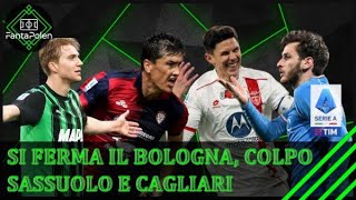 ANALISI E COMMENTO DEGLI ANTICIPI DI SERIE A TORINO CAGLIARI FROSINONE GENOA BOLOGNA E ALTRO [upl. by Yelroc]