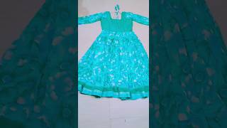 Long gown stitching video pleatedkurtis leggintopstichingfashion how to convertsaree to gown [upl. by Karlotte]