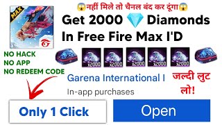 Free Fire Max Diamond Trick 2023  How To Get Free Diamonds In Free Fire Max  Free Diamonds [upl. by Roseann]