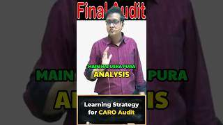 Learning Strategy for CARO Audit [upl. by Queena855]