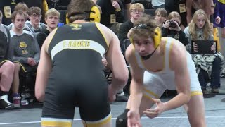 IHSAA wrestling highlights [upl. by Notpmah]