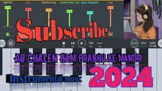 Aoo chale ham Prabhu ke mandir 🎹 international video 🎹2024 [upl. by Yahska]