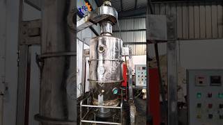 FLUID BED DRYER WORKING   GMP MODEL  viralshorts plantmachinery agromachinemanufactures [upl. by Acile]