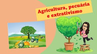 Agricultura pecuária e extrativismo  Ensino Fundamental [upl. by Stepha]