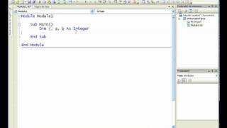 Declarar inicializar Variables Aprender A Programar En Visual Basic Express Edition [upl. by Mylor161]