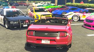 Chop Shop Car Meet  DLC Cars Only  GTA Online [upl. by Thorfinn384]