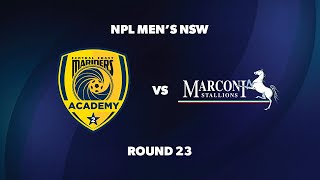 NPL Men’s NSW Round 23 Central Coast Mariners FC v Marconi Stallions [upl. by Shana]