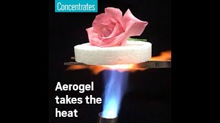 Flexible ceramic aerogel withstands extreme heat and cold [upl. by Adaj]