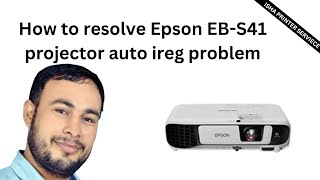 How to resolve Epson EBS41 projector auto ireg problem Epson EBS41 projector lamp Error epson [upl. by Erdied]