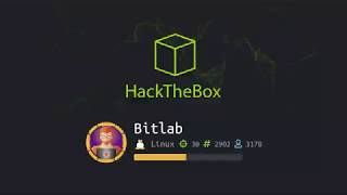 HackTheBox Bitlab Walkthrough [upl. by Waal431]